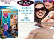 Best online price shop Under The Sea Glitter Tattoo Kit  sale used