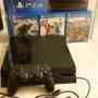 Buy it now or best offer pS4 Great Condition with 4 Games Skokie still new